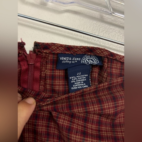 Venezia plaid mini skirt - Picture 4 of 10